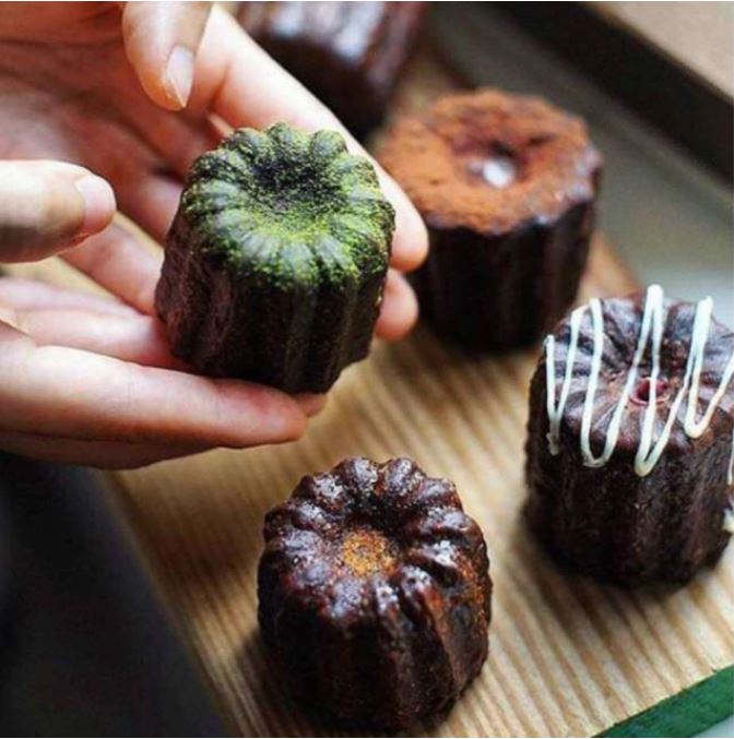 Canele baking mould 8 / 12 cavity fluted cannele baking cake panカヌレ