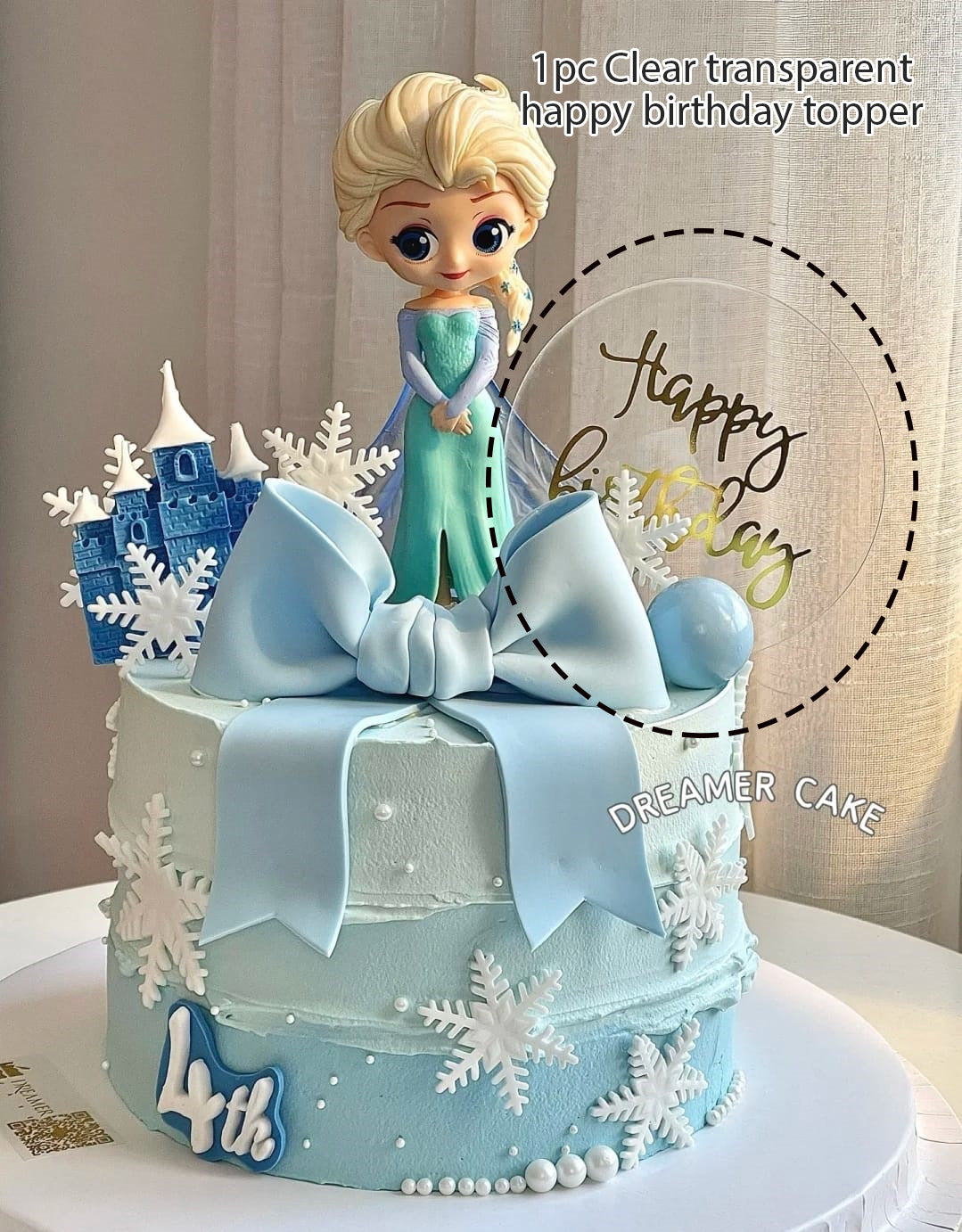 Frozen Figurines 5 Pièces - Décorations De Gâteau La Reine Des Neiges