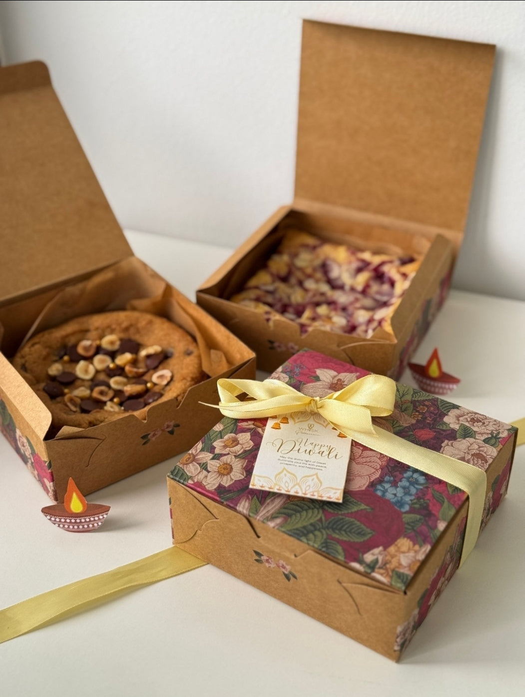 🇸🇬Festive gift box set - kueh food tray takeaway container mooncake dessert cake pastries packaging box