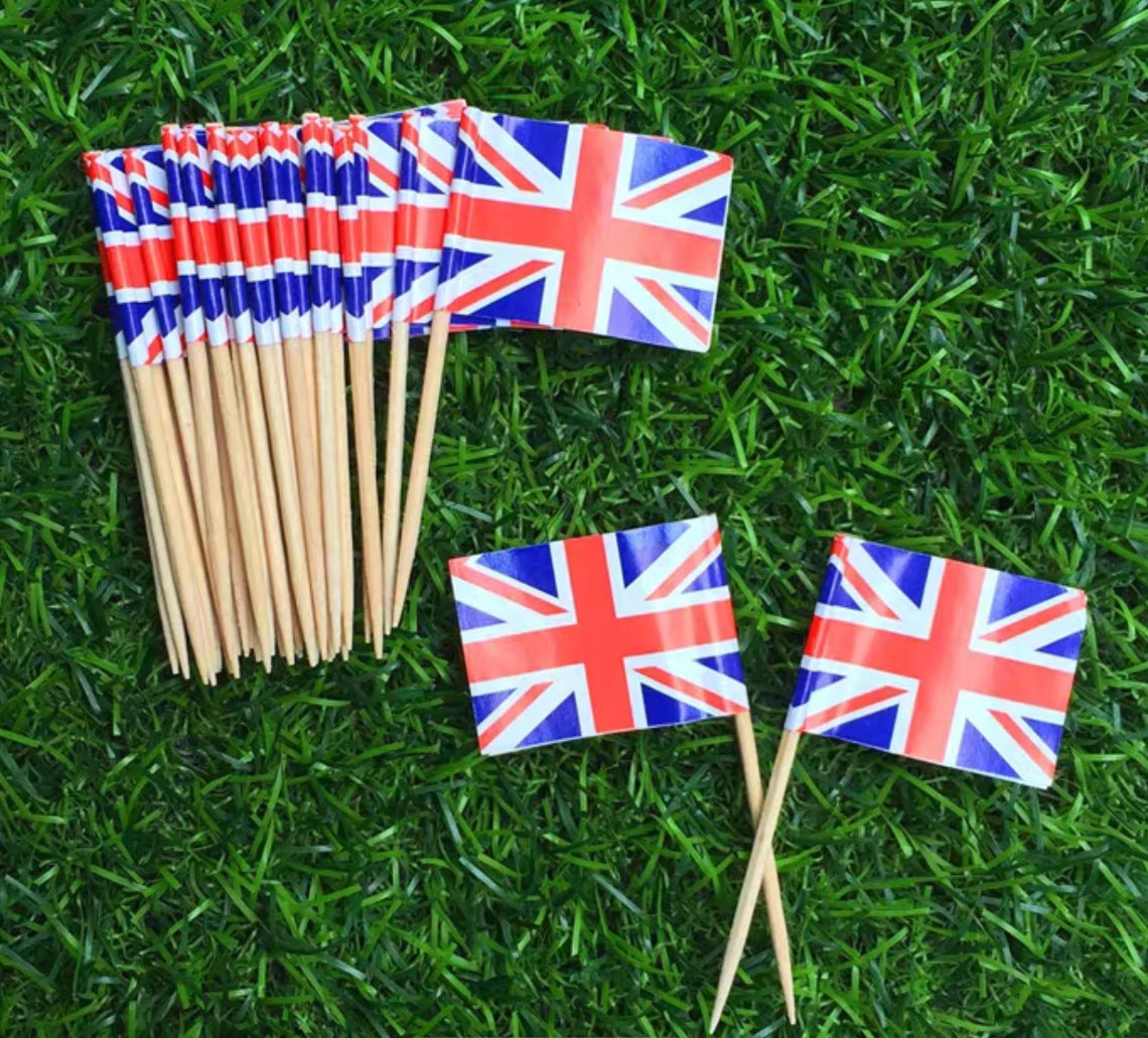 100pcs Singapore Flag toothpick