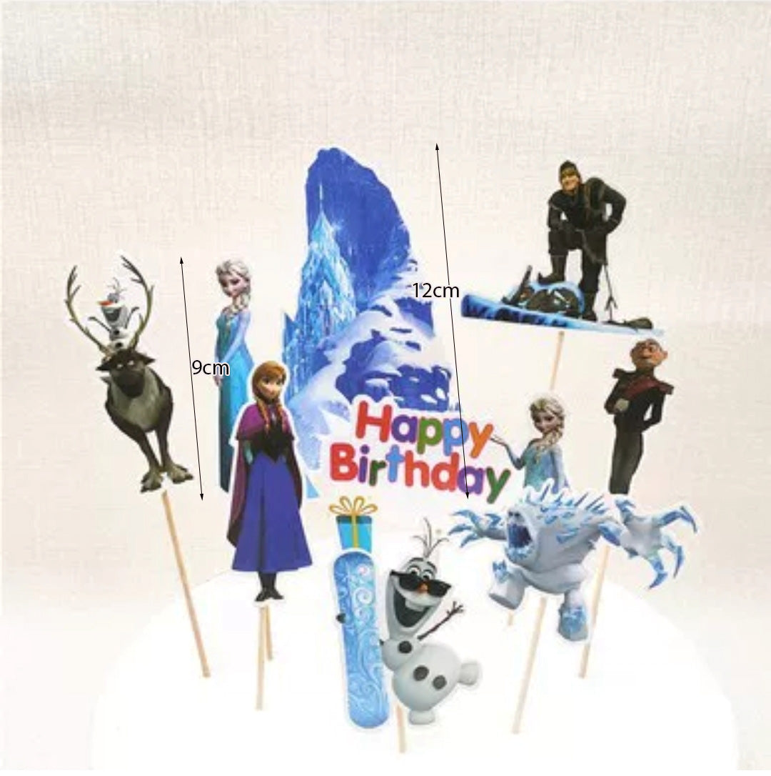 Elsa Cake Toppers Frozen Cake Decoration Cupcake topper