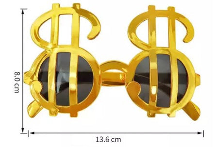 Happy Birthday Glasses Party Supplies Props Photo Booth Frames Backdrop
