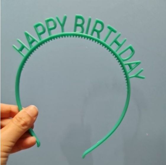 Happy birthday hairband kids birthday party decoration