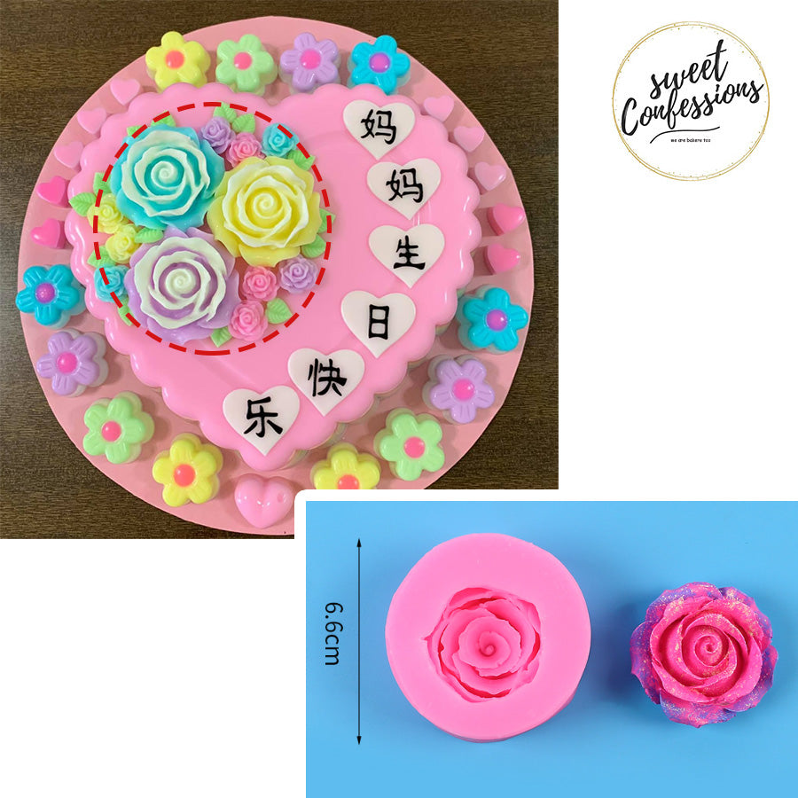 8 inch Heart jelly mould plastic pinata valentine love shape cake mold