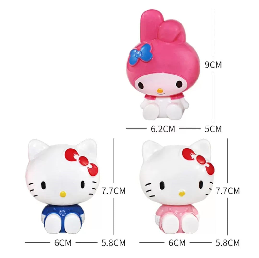 Hello Kitty toy figurine my melody cake topper decoration collectible