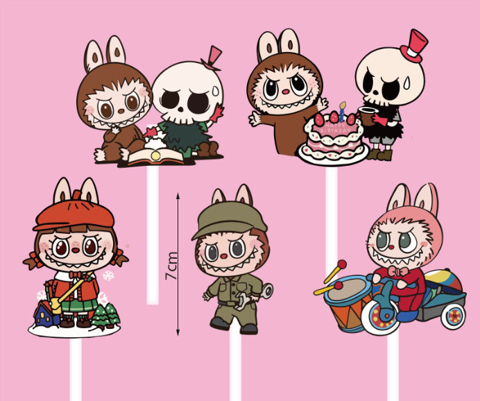 Labubu Cake Topper