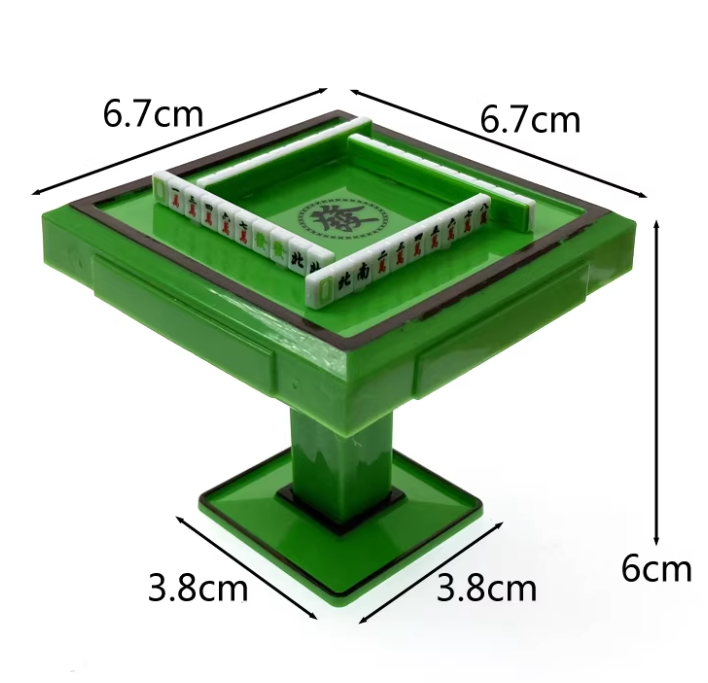 Mahjong cake topper chocolate jelly mahjong Gambling casino cake decoration 麻将蛋糕