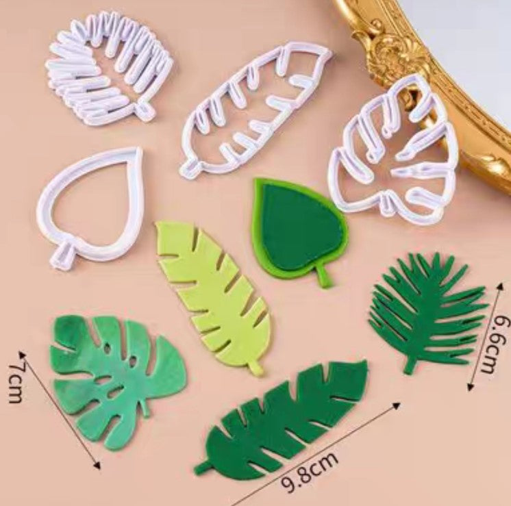 Lilo & Stitch Cake Topper Figurine Cake Decoration Forest Fern Paper Card