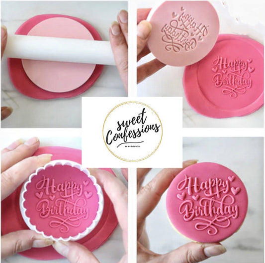 Outboss Happy birthday embosser