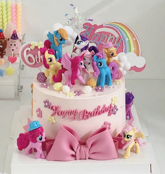 My Little Pony Cake Topper