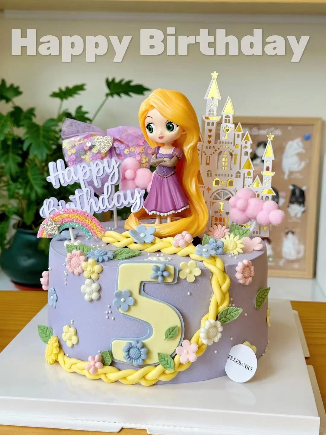 Rapunzel Princess Cake Topper toy figurine cake decorating toppers