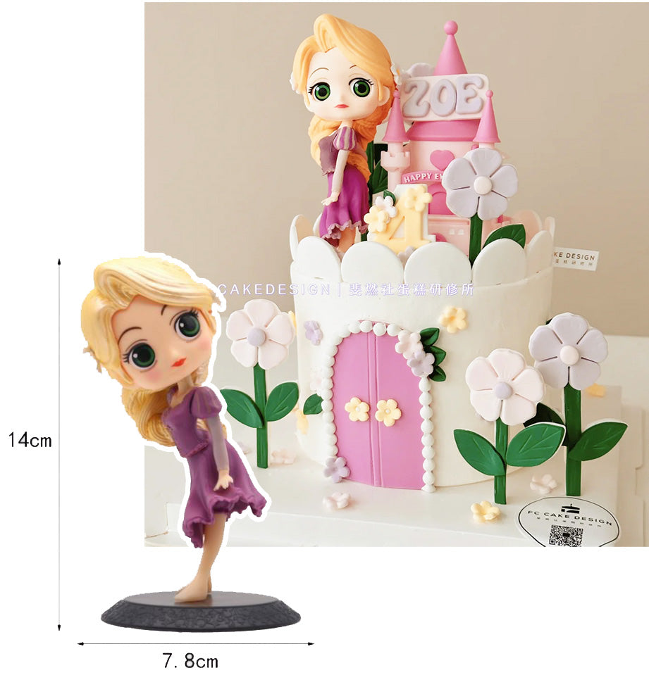 Rapunzel Princess Cake Topper toy figurine cake decorating toppers