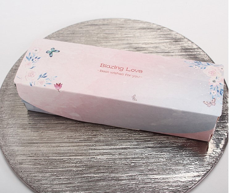 Mooncake box jelly sweets box Floral bouquet box 3 cavity mooncake box gift packaging cake box thank you