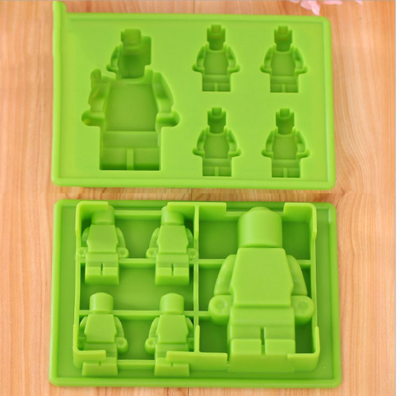 Lego bricks silicone mould for cake decorating silicon mold chocolate mould