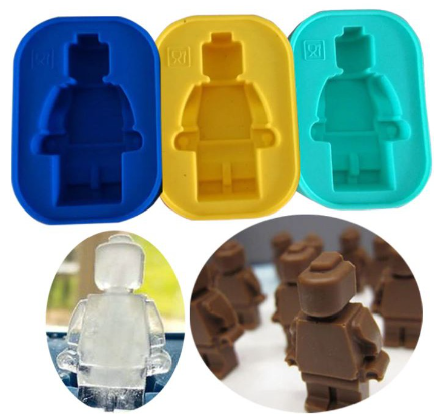 Lego bricks silicone mould for cake decorating silicon mold chocolate mould