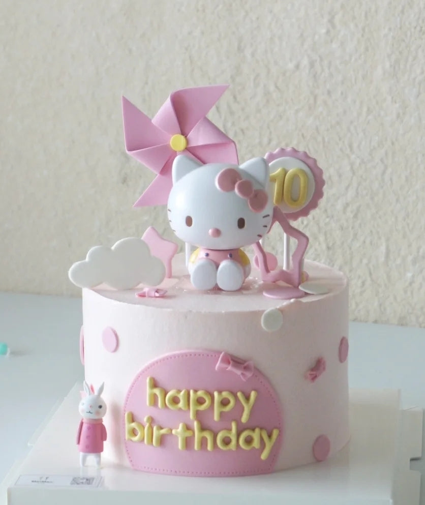 Windmill cake topper pinwheel baby cake decorating tool children cake