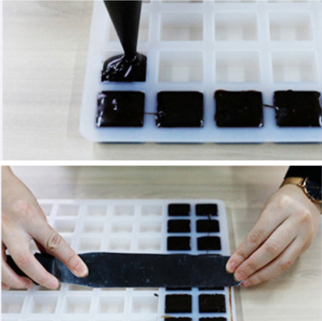 Nama chocolate mould silicon silicone for ganache chocolate ice cube mold square