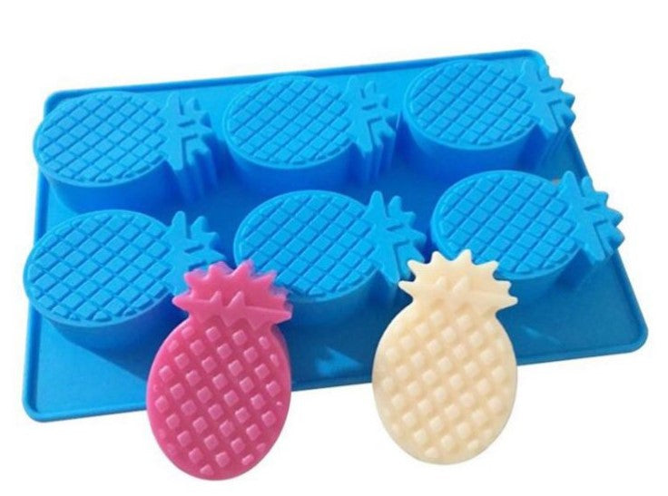 Pineapple jelly mould ananas mousse silicone mold 黄梨模