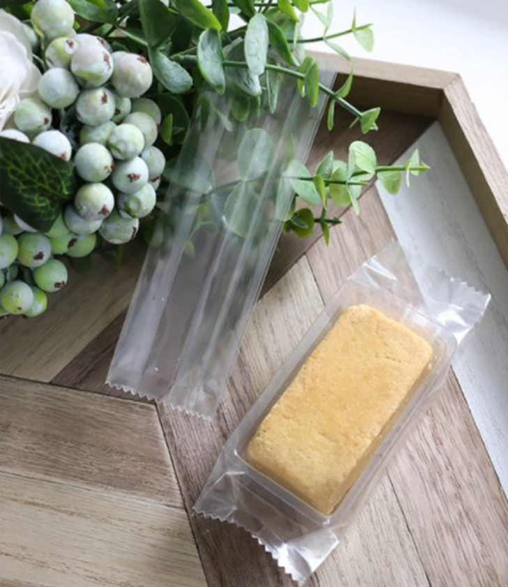 🇸🇬(50pcs trays/bags) SEALING bag tray pineapple tart long transparent box heat sealer wrapper cookie bags