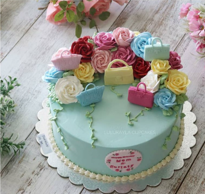 Handbag silicone mould cake decorating branded bag silicon mold tote bag cupcake topper