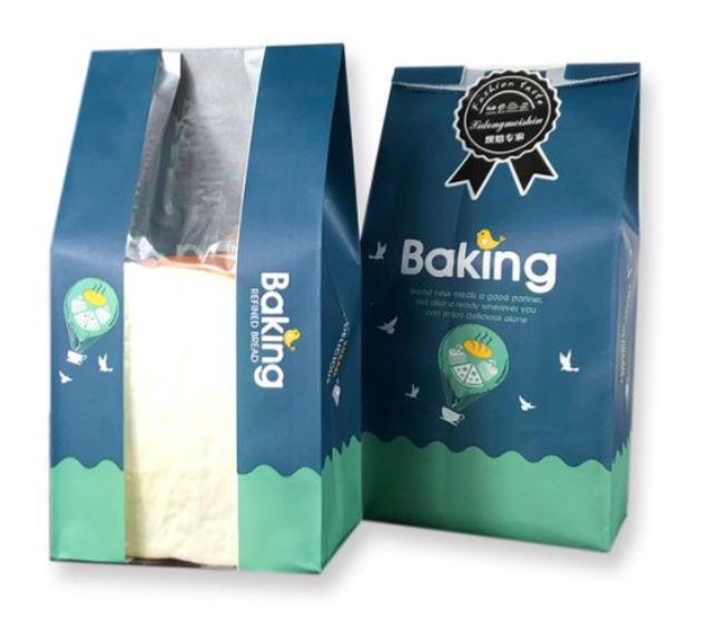 Toast bag bun wrapper bread wrapping paper kraft bags cookie packaging bag croissant packing paper takeaway 面包包装袋