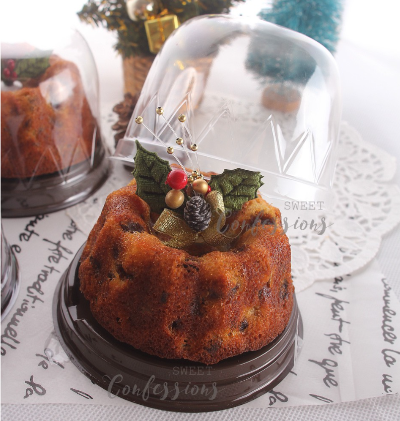 10pcs) inch Transparent cake packaging box round dome 10pcs