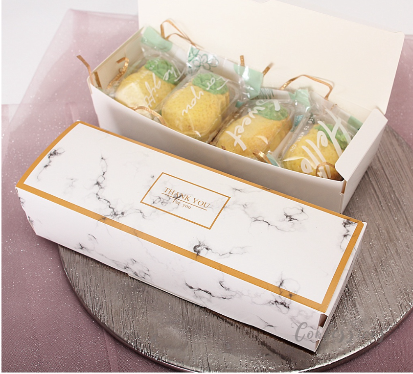 Mooncake box jelly sweets box Floral bouquet box 3 cavity mooncake box gift packaging cake box thank you
