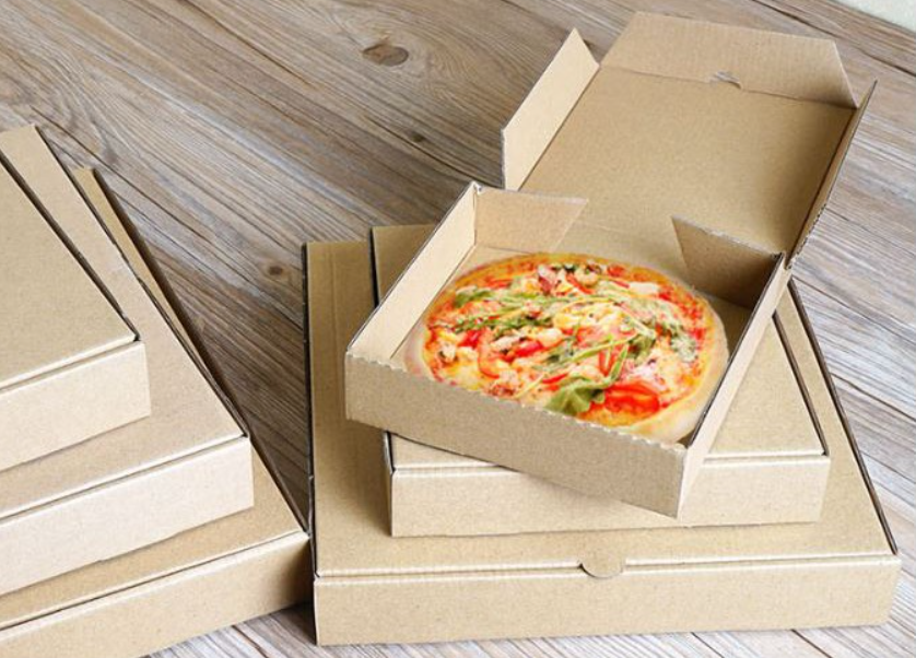 10pcs Pizza box square packaging boxes courier box cardboard tart box corrugated packing box mailing box carton