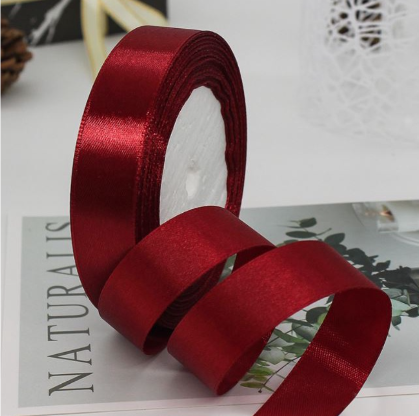 22 metre ribbon roll satin bow ribbons gift box