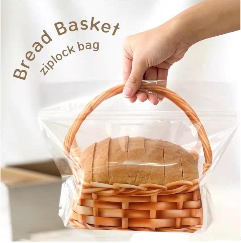 10pcs Bread loaf packaging bag toast bag braided bun wrapper