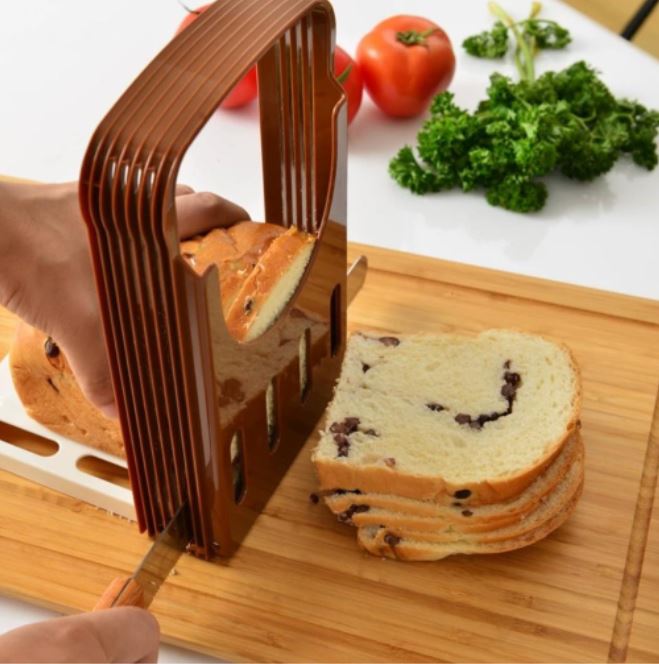 🇸🇬 Bread slicer tool loaf slicing baking tool