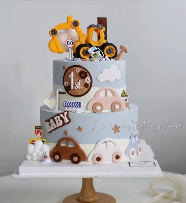 Car fondant cutter cars birthday cake transport theme vehicle cutter for boy birthday cakes