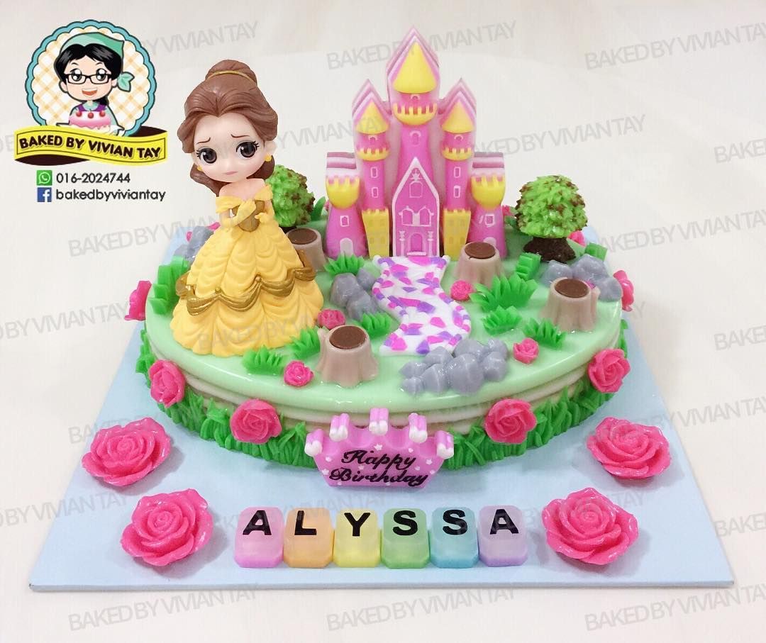 Castle mould for jelly chocolate princess cake decorating fairy castle mold