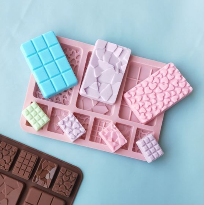 Chocolate Bar mould grid chocolate mold rocky cocoa mold