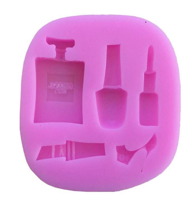 Makeup cosmetic lipstick fondant silicone mould silicon mold for cupcakes