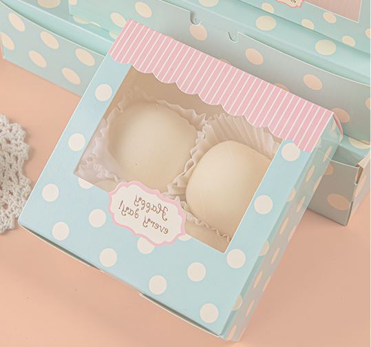 Kraft food box Mooncake box/Cake box/ cupcake/ Brownie / cream puff packaging box cake pastry packing box