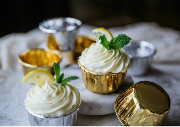 Gold Cupcake Liners,GOLF Standard Gold Foil Cupcake Liners