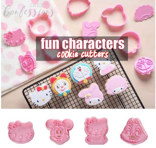 Mickey mouse Doraemon hello kitty doraemon winne pooh stitch cookie cutter impression embosser