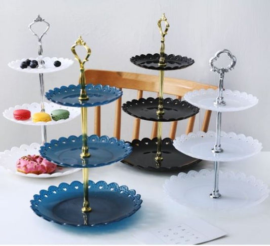 Dessert display stand cake cupcake display stand fruit tray snack stand plastic display rack