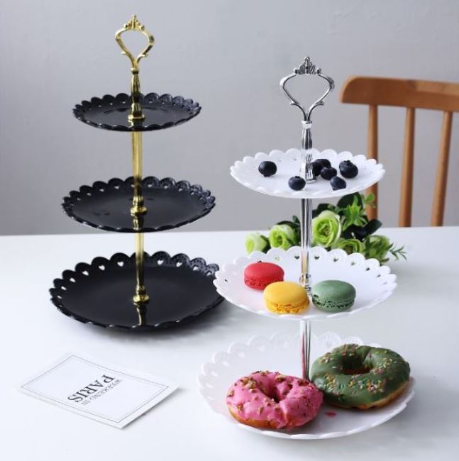 Dessert display stand cake cupcake display stand fruit tray snack stand plastic display rack