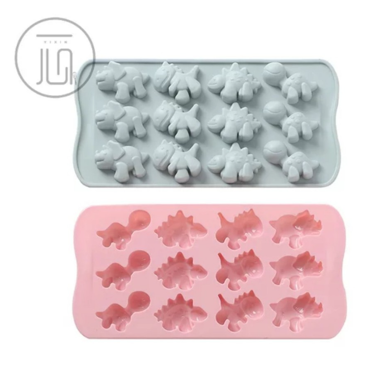 Dinosaurs turtle Silicone Mould for chocolate jelly dinosaur silicon mold