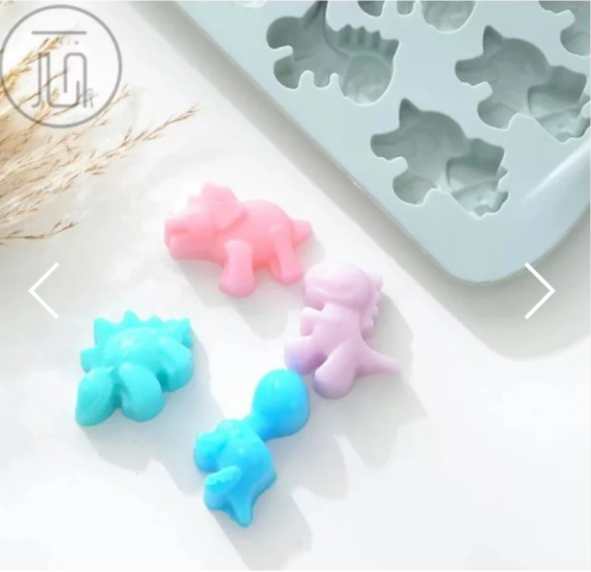 Dinosaurs turtle Silicone Mould for chocolate jelly dinosaur silicon mold