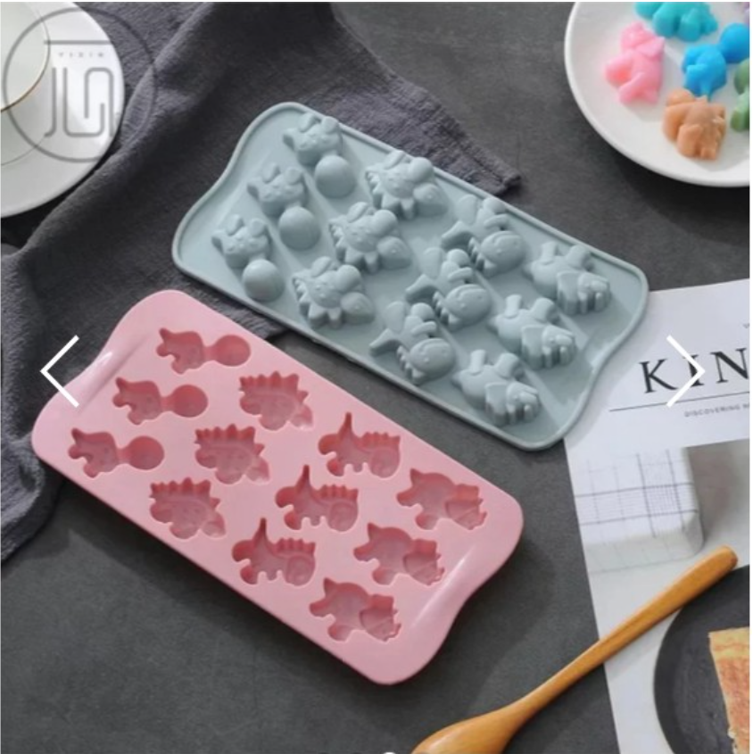 Dinosaurs turtle Silicone Mould for chocolate jelly dinosaur silicon mold