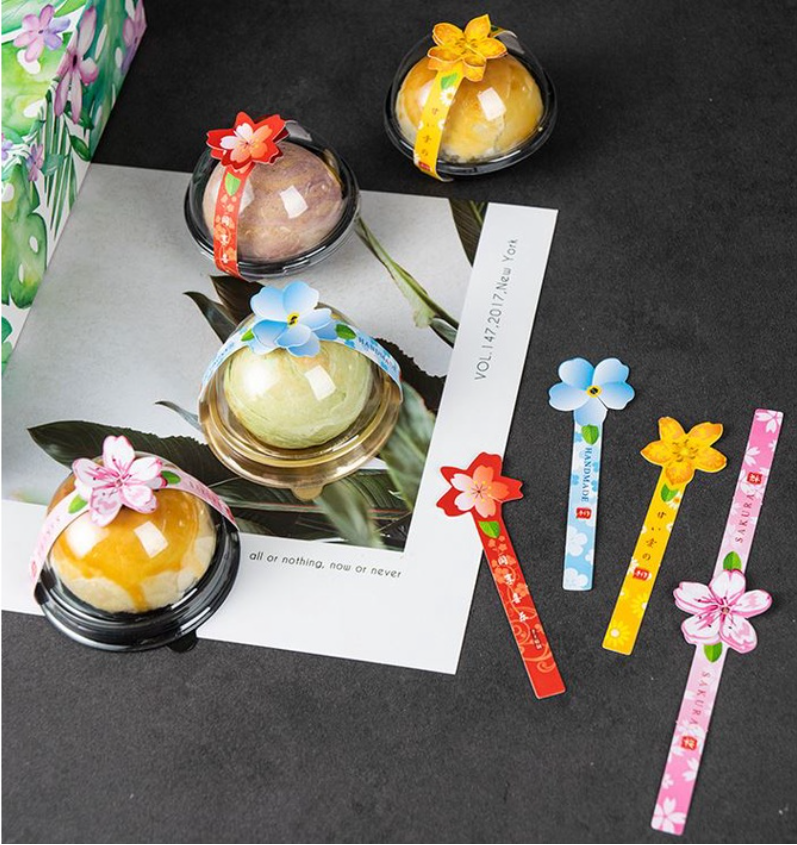 50pcs mooncake tray mooncake box Dome Round mooncake case (Room 1) packaging box