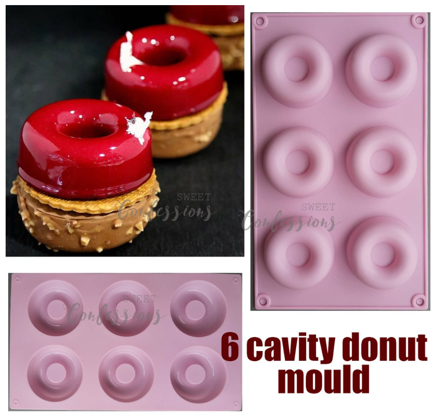 Donut cake mould donut baking ring silicone pan mold
