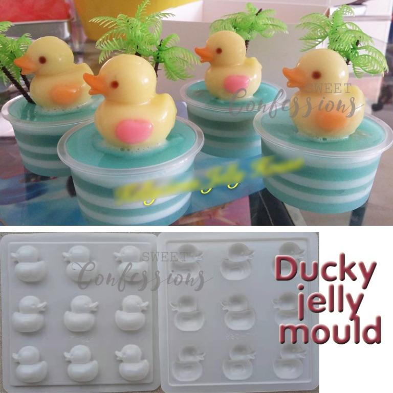 Duck mould - ducky jelly mould farm animal pudding mold