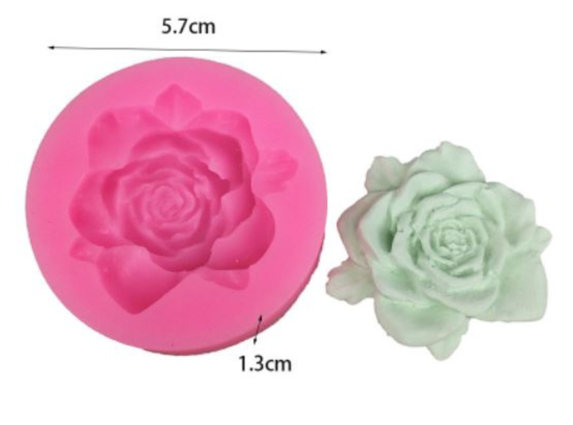 Mini Rose silicone mould fondant roses mooncake decoration mould jelly silicon mold sweet confessions