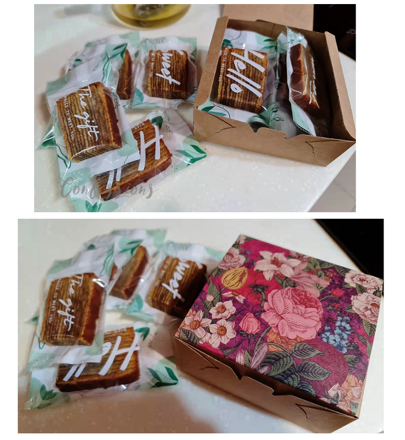 🇸🇬Festive gift box set - kueh food tray takeaway container mooncake dessert cake pastries packaging box