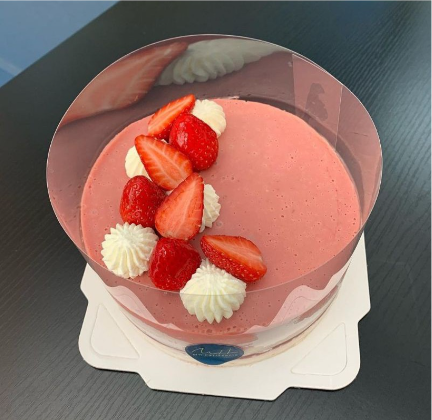 🔥 Mousse cake film chocolate acetate sheet semi-hard plastic wrap transparent wrapper mousse ring cake collar