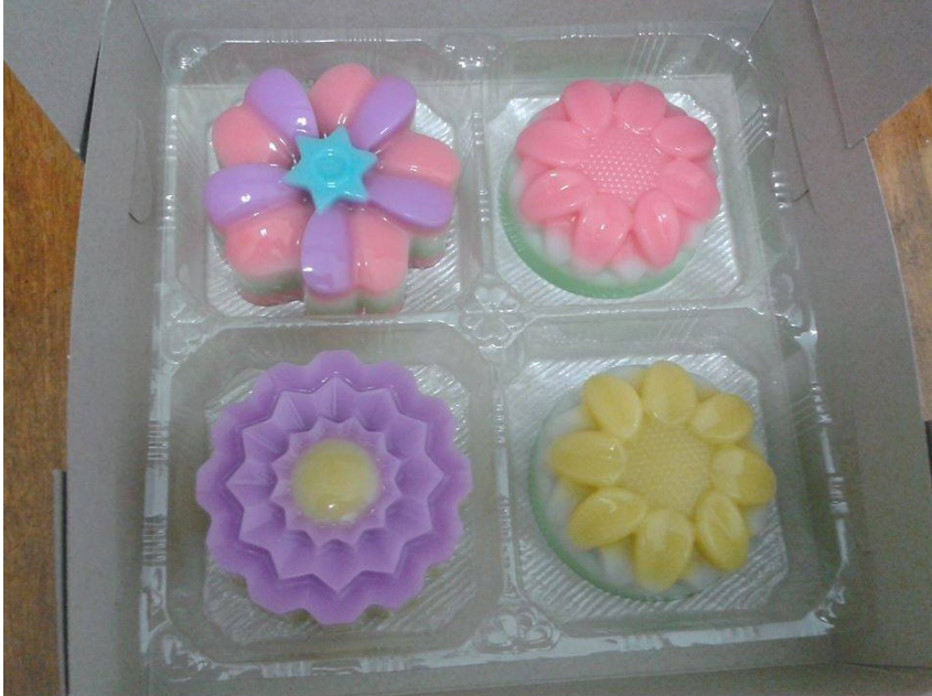 Floral mooncake jelly mould sakura flower agar agar mold